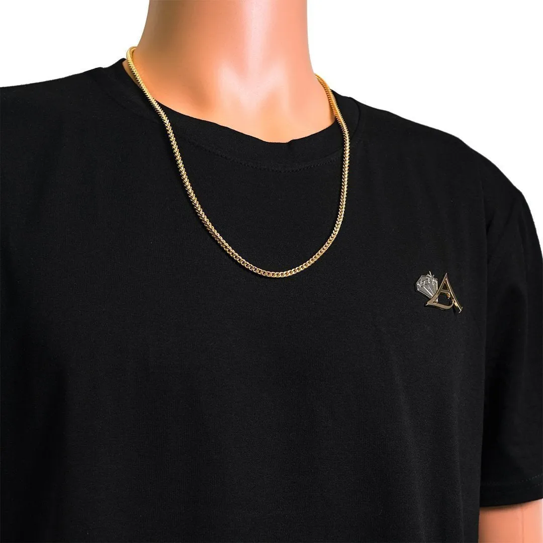 14k Yellow Gold Franco Chain 3 mm