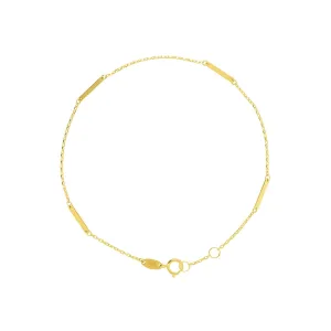 9K Yellow Gold Bracelet - WSGD90358.YG