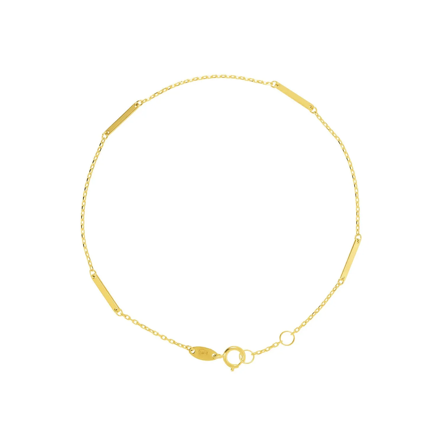 9K Yellow Gold Bracelet - WSGD90358.YG