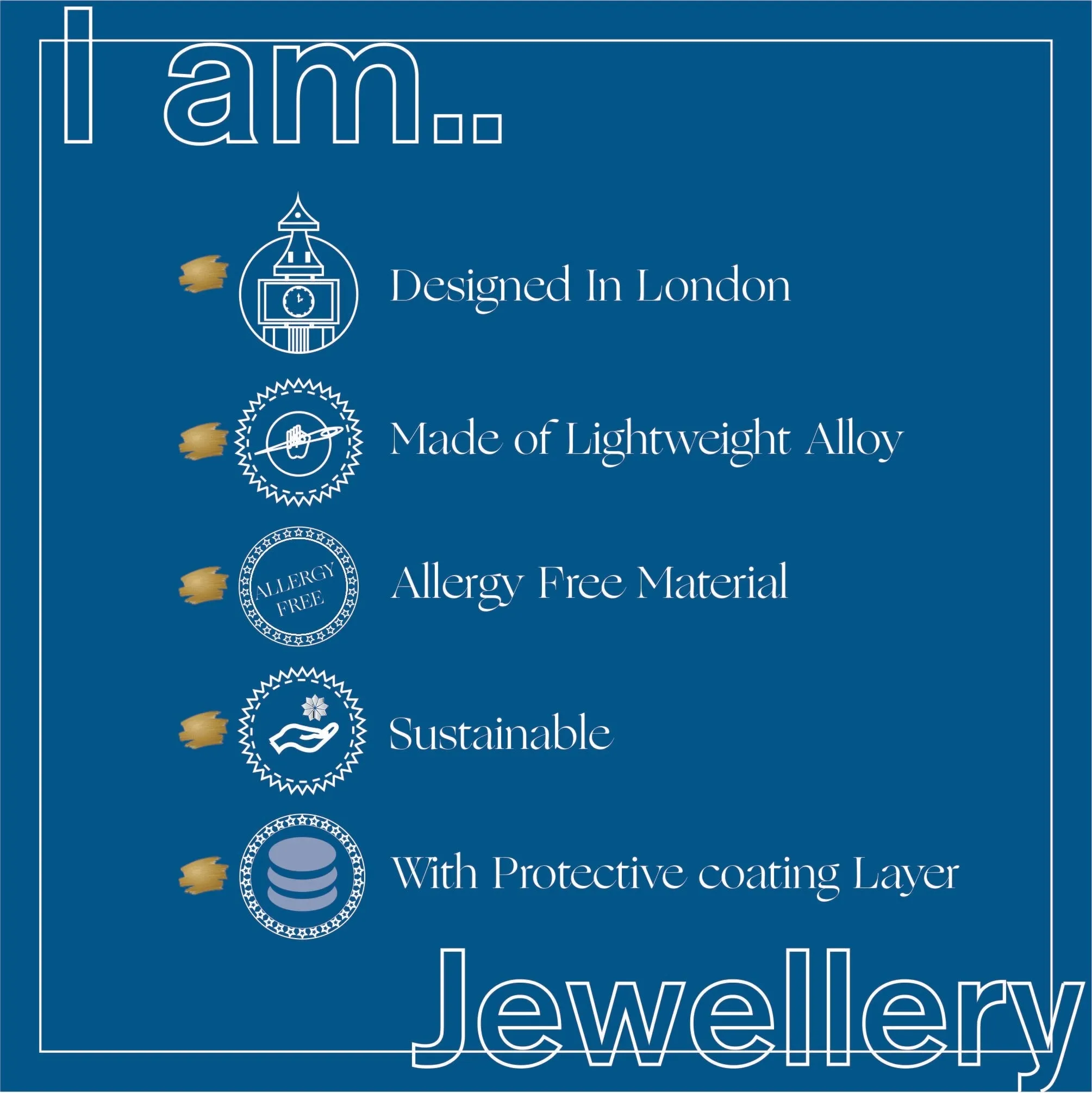 Accessorize London Women's Gold Crystal doorknocker earrings