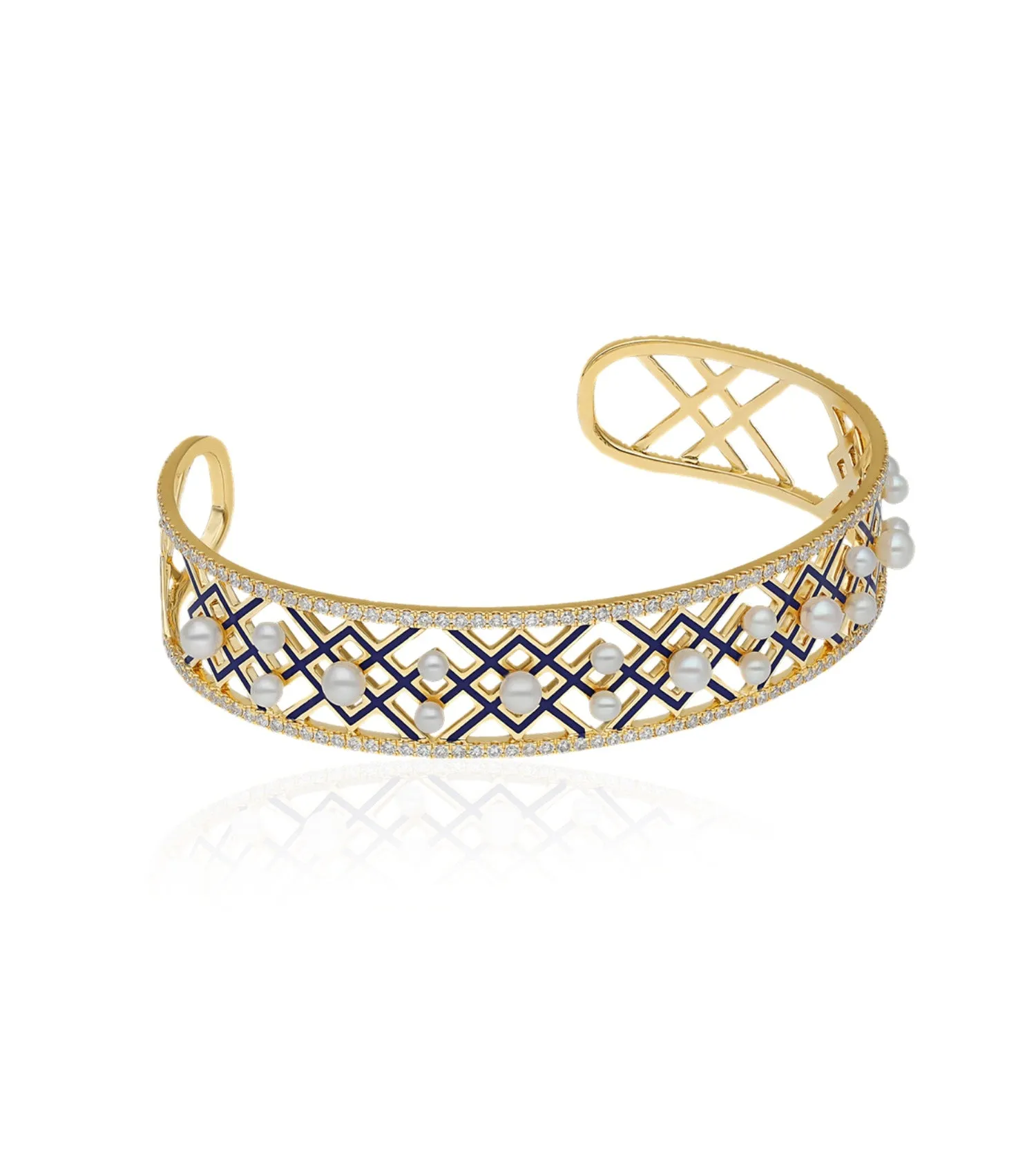 Alma Lapis Maxi Bangle