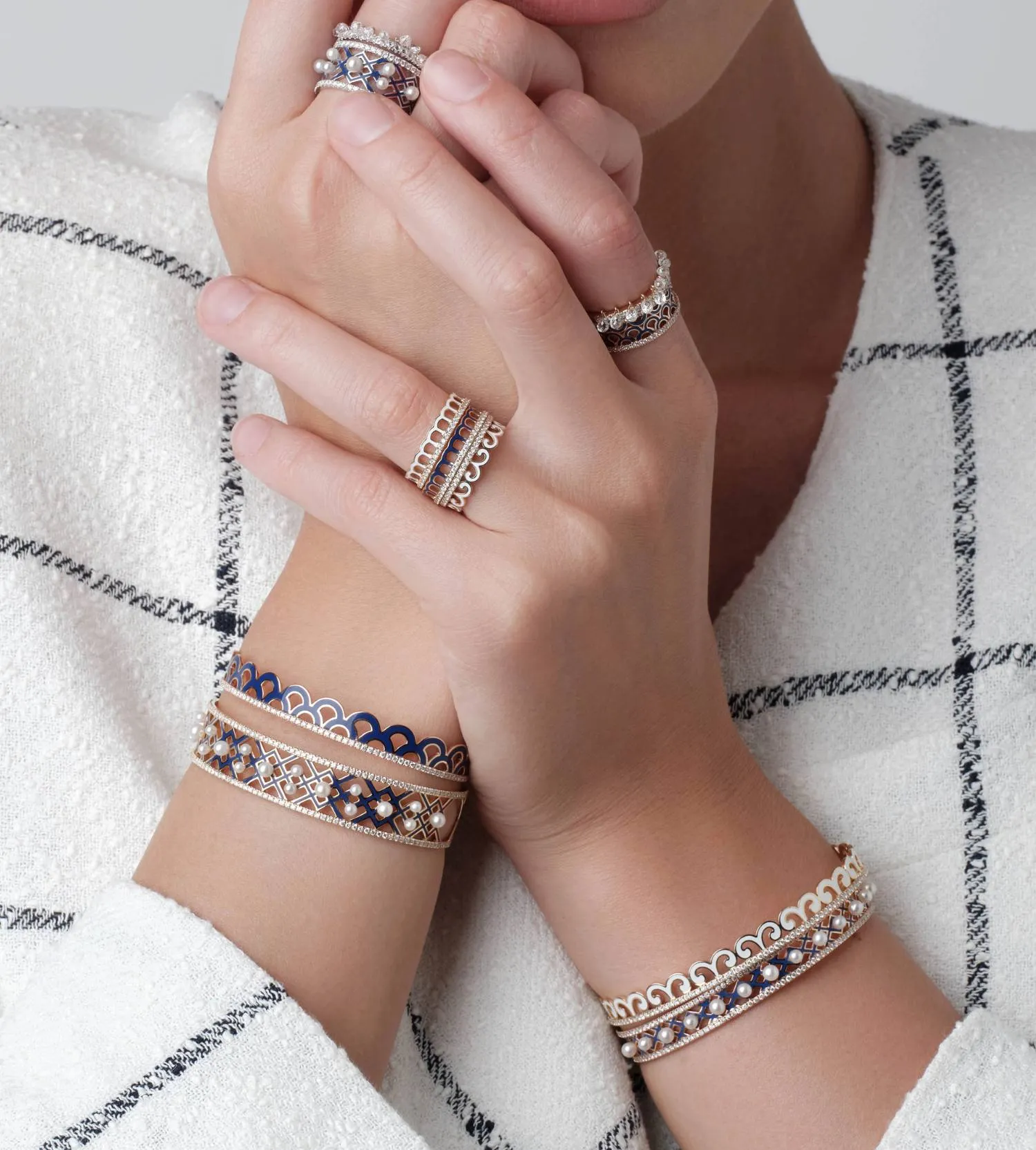 Alma Lapis Maxi Bangle