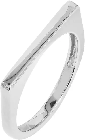 Amazon Essentials 14K Gold Plated Sterling Silver Bar Ring