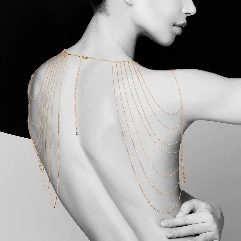 Bijoux Indiscrets Magnifique Shoulders And Back Jewellery Gold