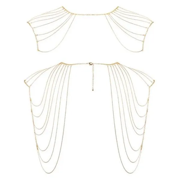 Bijoux Indiscrets Magnifique Shoulders And Back Jewellery Gold