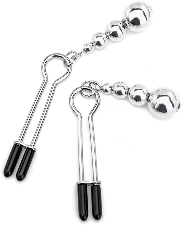 Body Clamps Jewelry Body Chain Non Piercing Nipple Rings Non-Piercing Adjustable Ball Beaded Fashion Jewelry