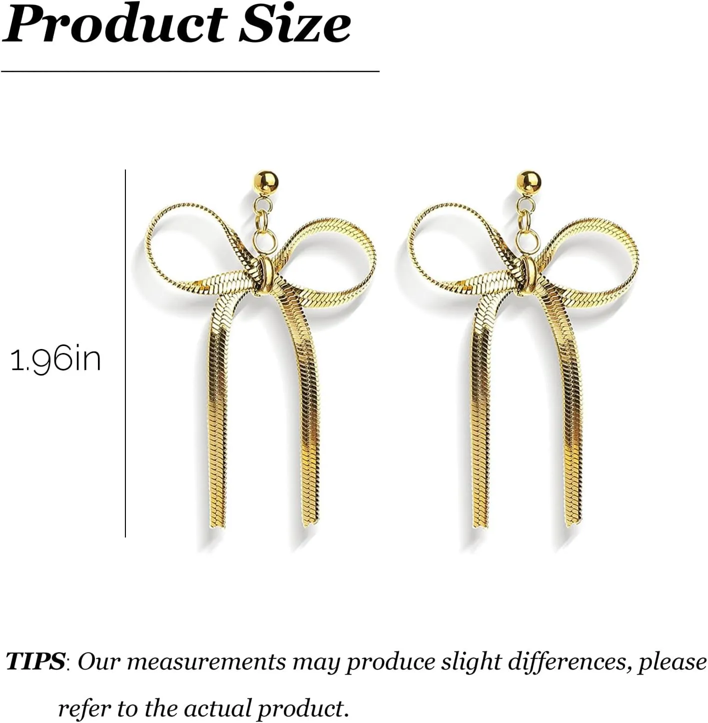 Bow Earrings for Women Trendy Dainty Gold Bow Stud Earrings Small Ribbon Bowknot Earrings Bow Jewelry Birthday Gifts 2025 Fashion Prom Dresses