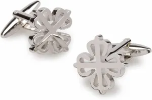 Brazilian Cross Cufflinks Silver Rhodium Plating - Cuff Links Mens - Tuxedo Buttons & Accessories