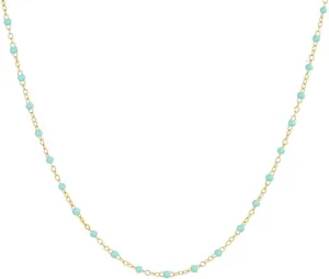 CAITLYNMINIMALIST 18K Gold Sterling Silver Classic Dainty Beaded Station Boho Layering Choker Necklace Jewelry Gift for Women