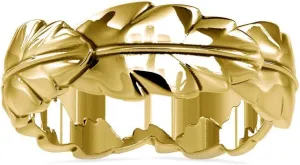 Certified Leaf Design Diamond Ring in 18K White/Yellow/Rose Plain Gold Wedding Band Ring for Women | Bridal Ring for Her | Anniversary Ring for Couple | Promise Ring for Her (Leaf Shape, 6.13 gms)