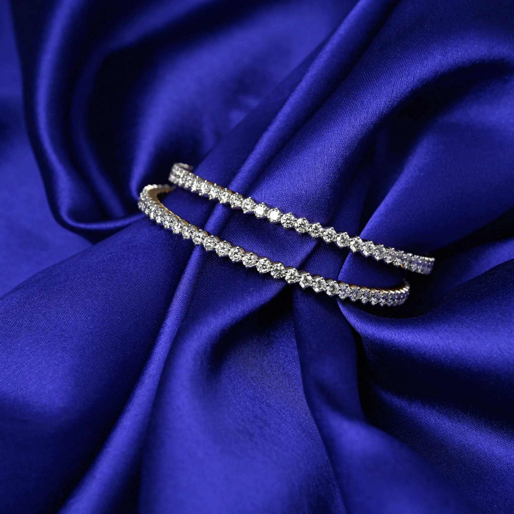 Chandini Solitaire Bangles - Pair - Size 2-4