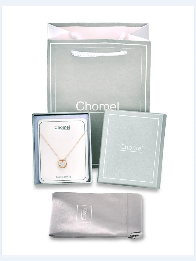 Classic Diamond Cube-Shaped Necklace