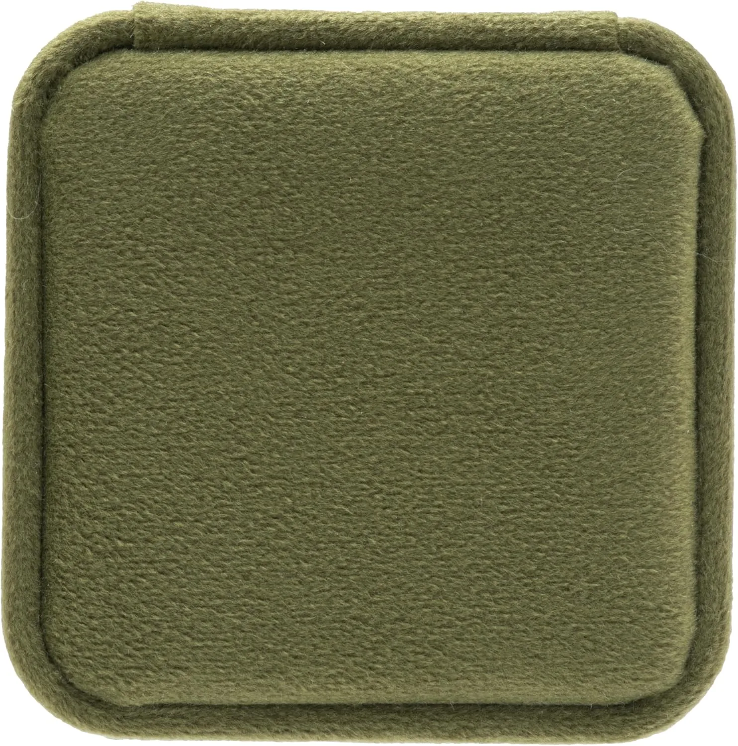 Classic Velvet Jewelry Gift Box Case for Necklace Pendant (Olive Green)