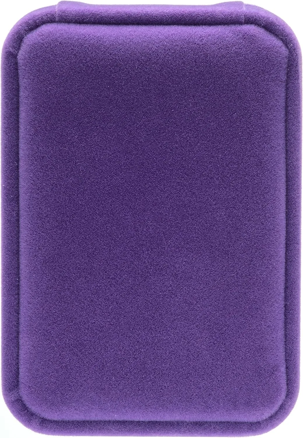 Classic Velvet Jewelry Gift Box Case for Necklace Pendant (Purple)