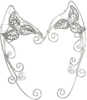 CLISPEED 1 Pair Non Piercing Ear Cuff Earrings for Women Elegant Fairy Jewelry Comfortable Clip Design for Various Occasions Sparkling Ear Wrap Accessories
