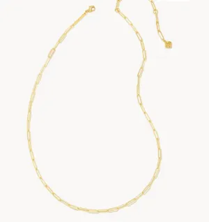 Courtney Paper Clip Necklace