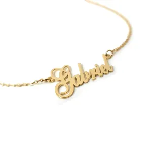 Customize Name Necklace Customize Your Name Necklace Customize Name Pendant Customize Name Jewelry Sterling Silver Or Gold Plated 18k