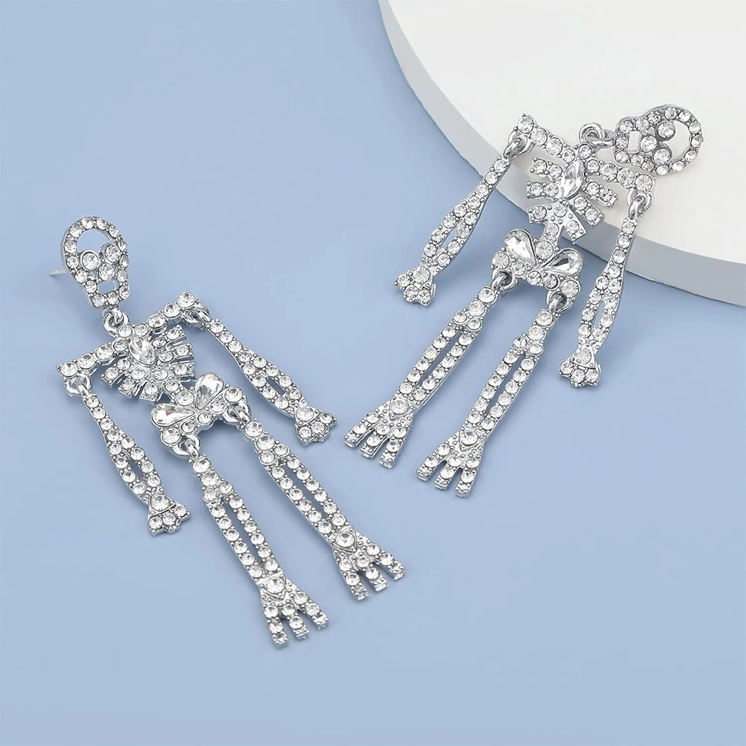 Cute Earrings for Women Trendy Cute Fun Flower Spooky Boo Skeleton Pumpkin Earrings for Women Holiday Party Earrings for women Gifts Trendy Stuff