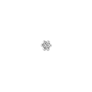 Daniel Wellington Flower Stud Silver
