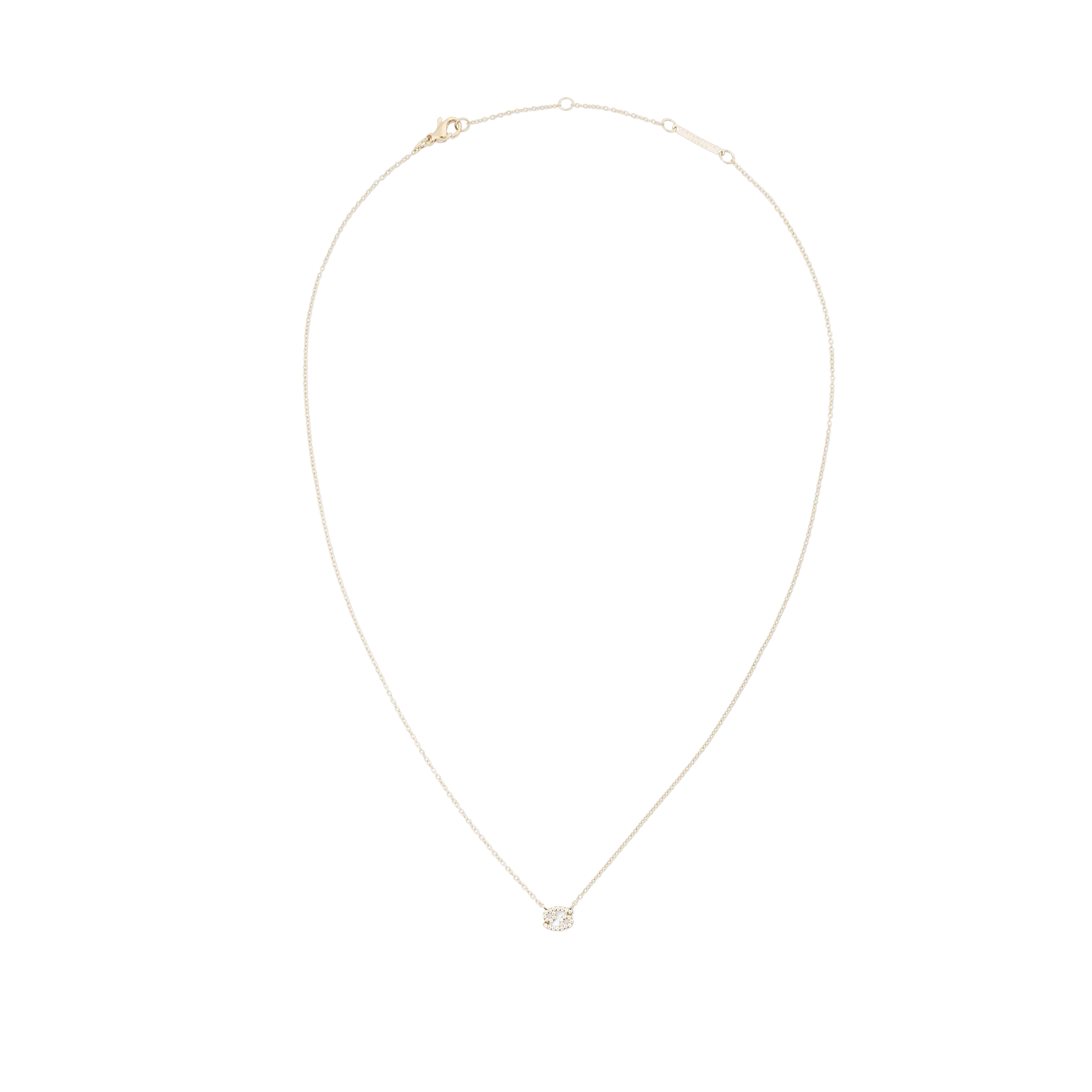 Daniel Wellington Zodiac Crystal Necklace Gold