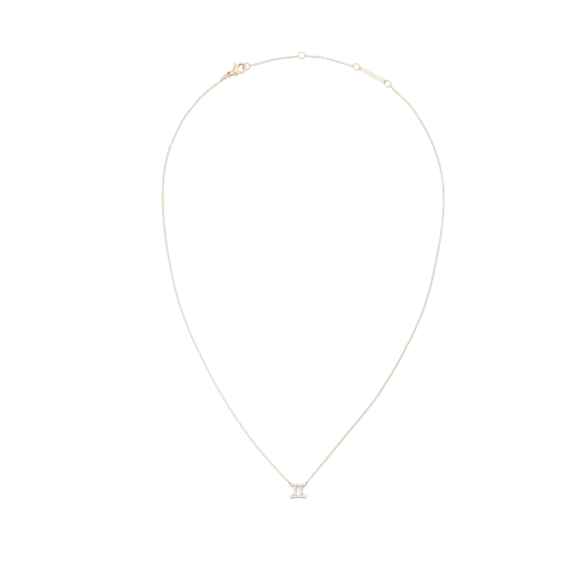Daniel Wellington Zodiac Crystal Necklace Gold