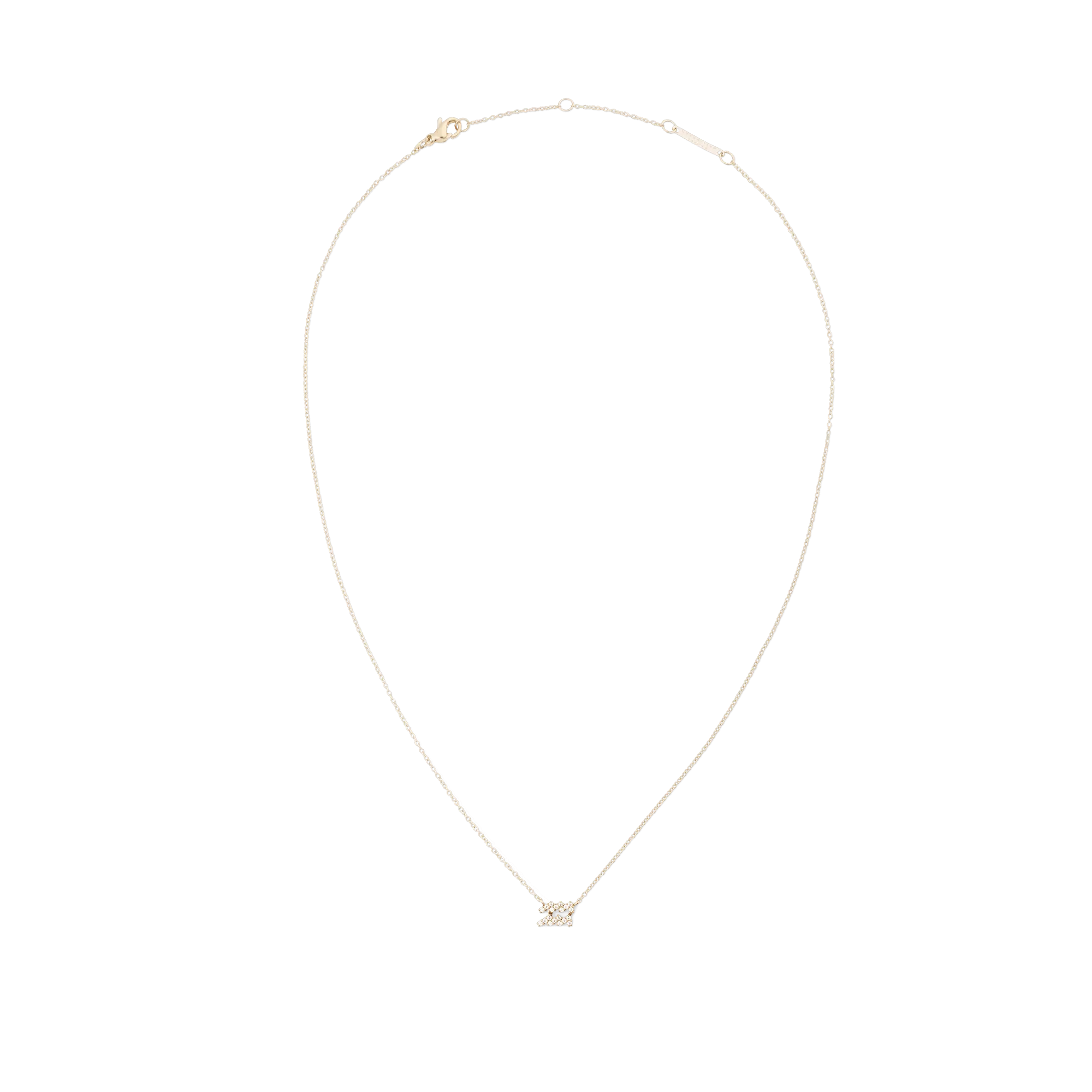 Daniel Wellington Zodiac Crystal Necklace Gold