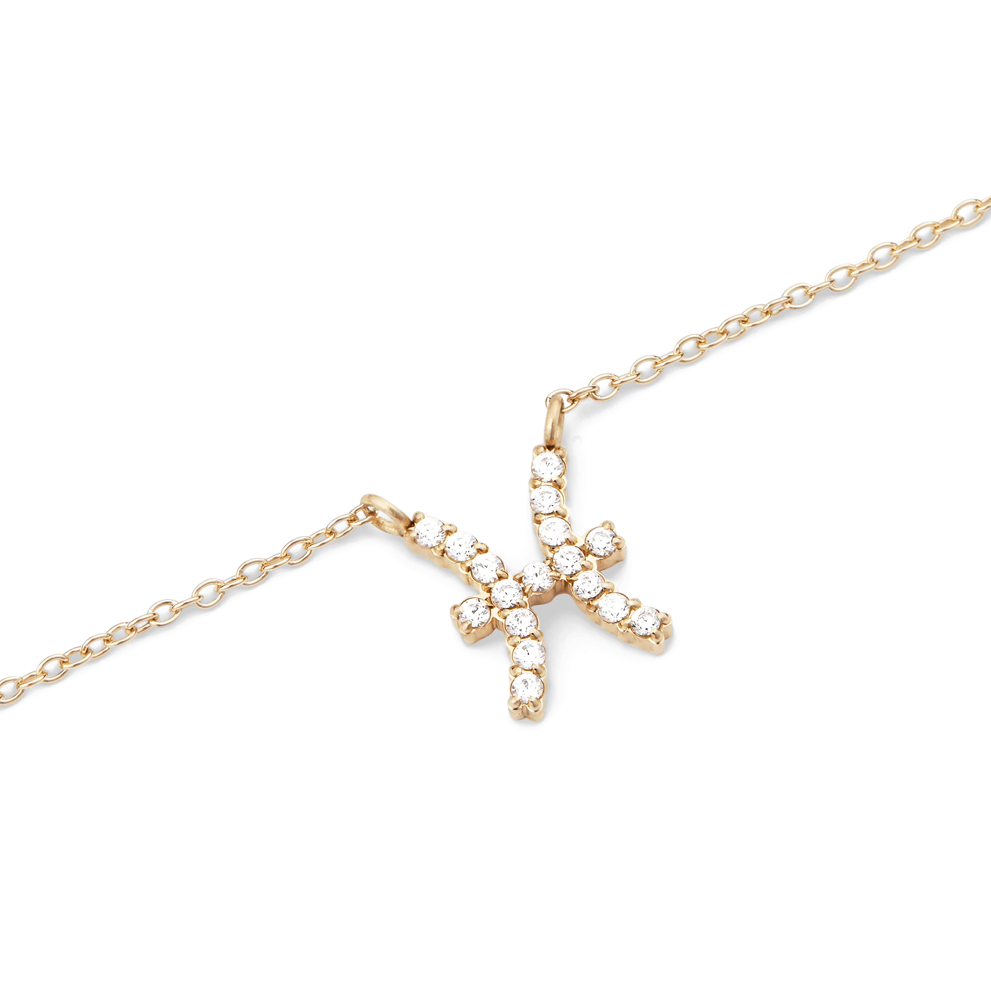 Daniel Wellington Zodiac Crystal Necklace Gold