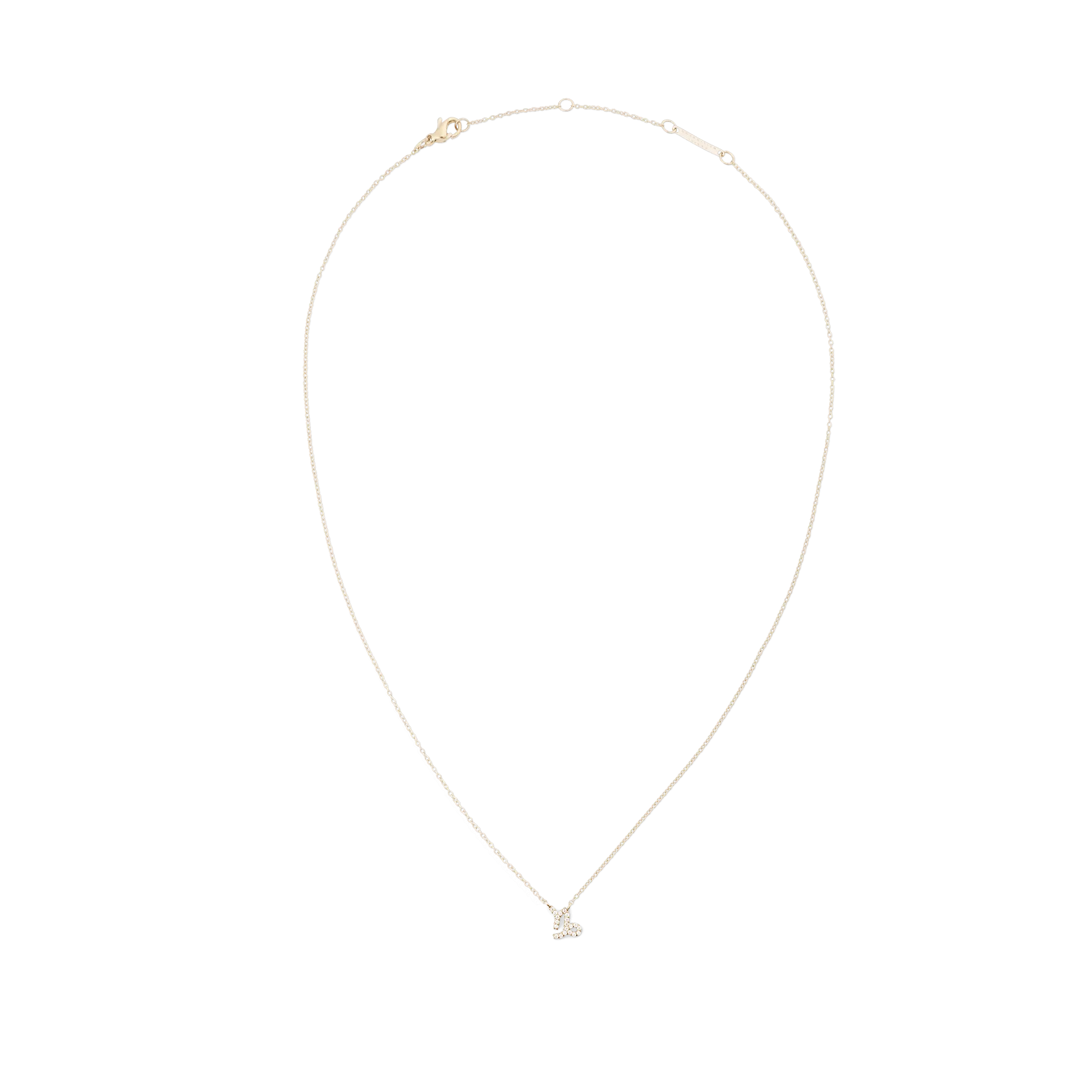 Daniel Wellington Zodiac Crystal Necklace Gold