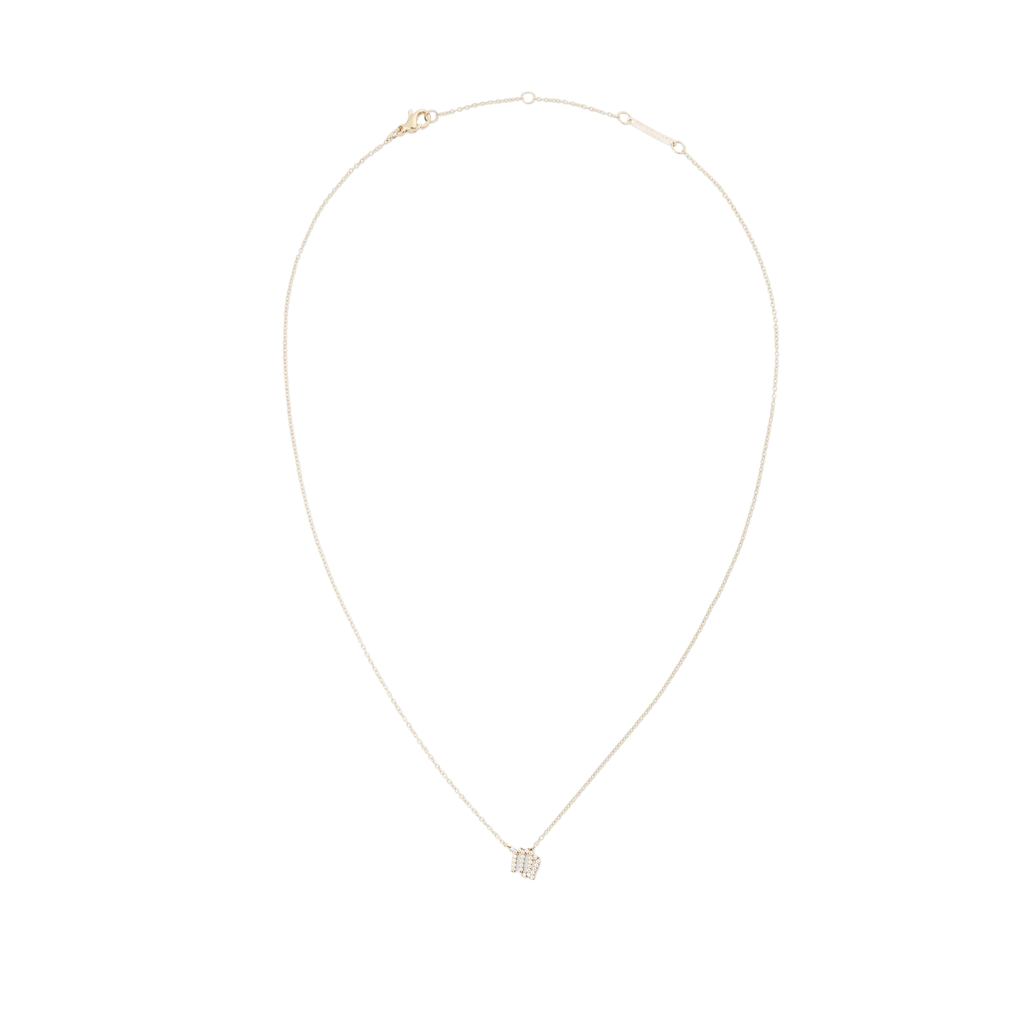 Daniel Wellington Zodiac Crystal Necklace Gold
