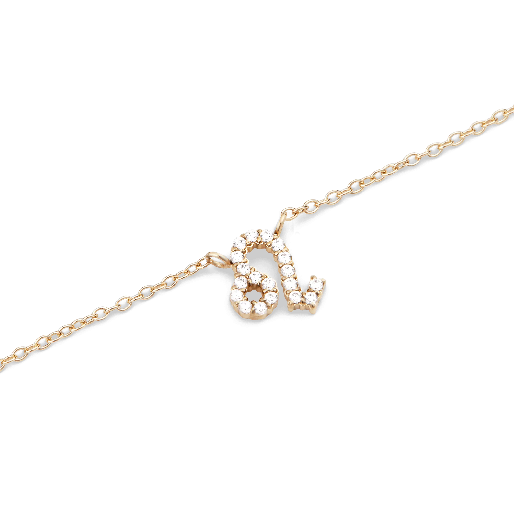 Daniel Wellington Zodiac Crystal Necklace Gold