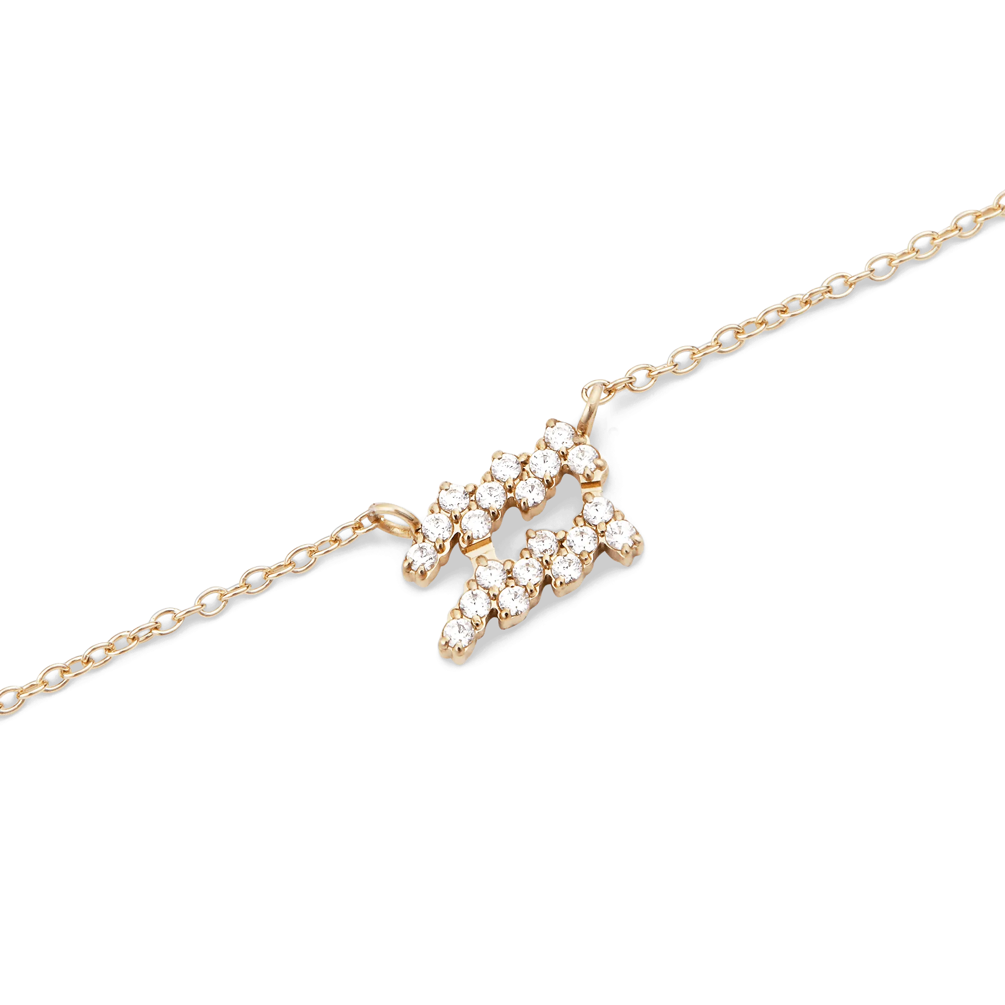 Daniel Wellington Zodiac Crystal Necklace Gold