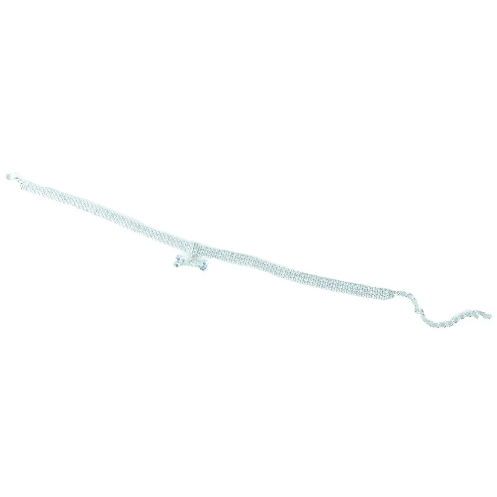 Diamante Bone Dog Necklace