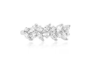 Diamond 'Hedera' Vine White Gold Band