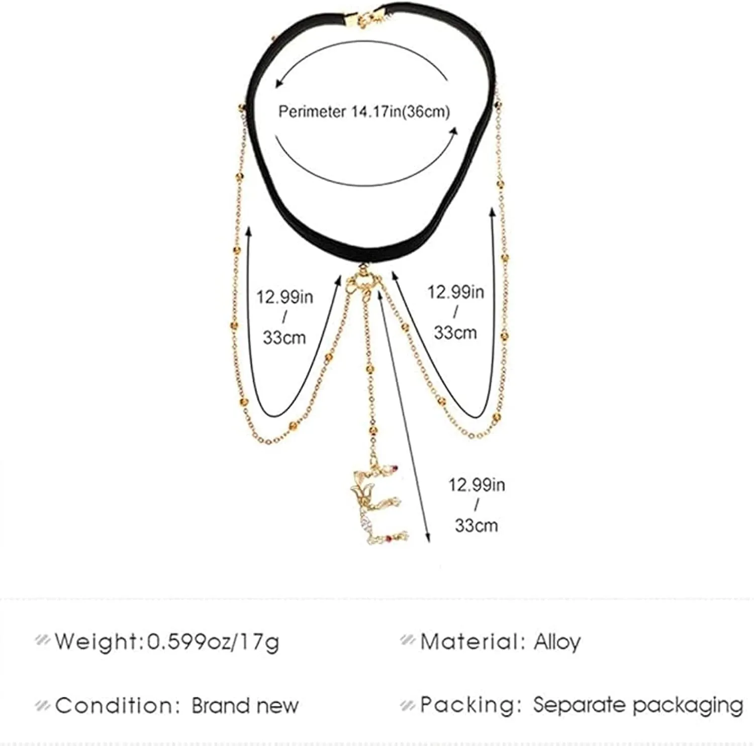 Diamond Initial Leg Chain, A-Z Body Jewelry Elastic Leg Chain, Sexy Zircon Butterfly Initial Letter Thigh Chain, Elegant Elastic Thigh Jewelry for Women