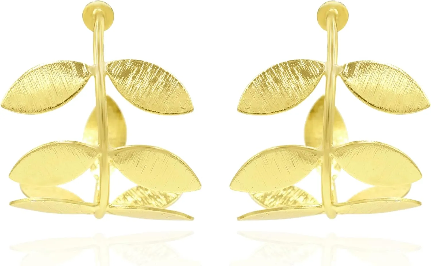 Earrings for Women 18K Gold Plated - Dangle Drop Stud Earrings | Teardrop Stud Earrings Lightweight Hypoallergenic Non-Tarnish Jewelry | Hook Earring Gift for Her, Mom