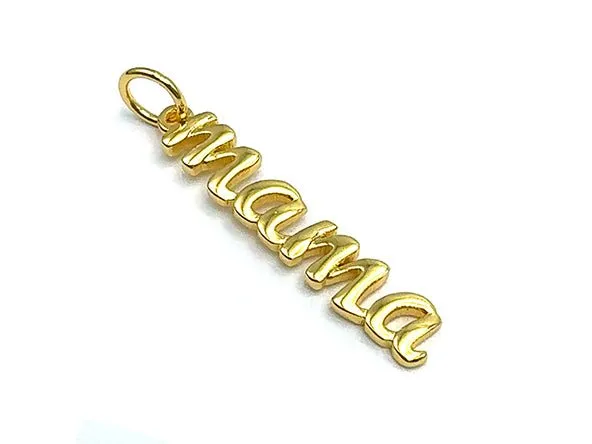 Elegant Mama Word Pendant