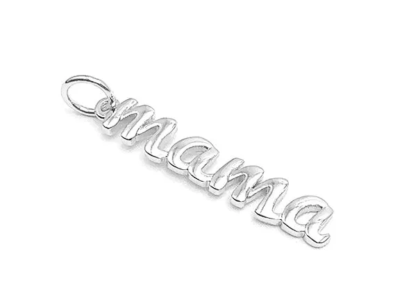 Elegant Mama Word Pendant