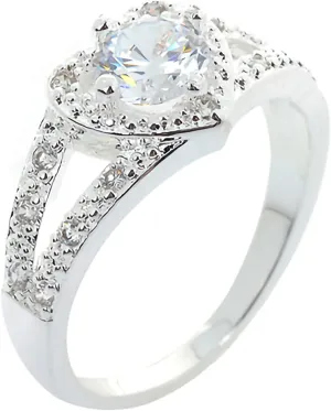 Exquisite Jewelry Ring Love Rings Women 925 Sterling Silver Crystal Love Heart Shaped Ring Bridal Wedding Jewelry Wedding Band Best Gifts for Love with Valentine's Day (1#, US 8)