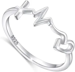 Faith Hope Love Ring for Women Christian Jewelry Gift Brass Band Ring For Women's Occasion Wear