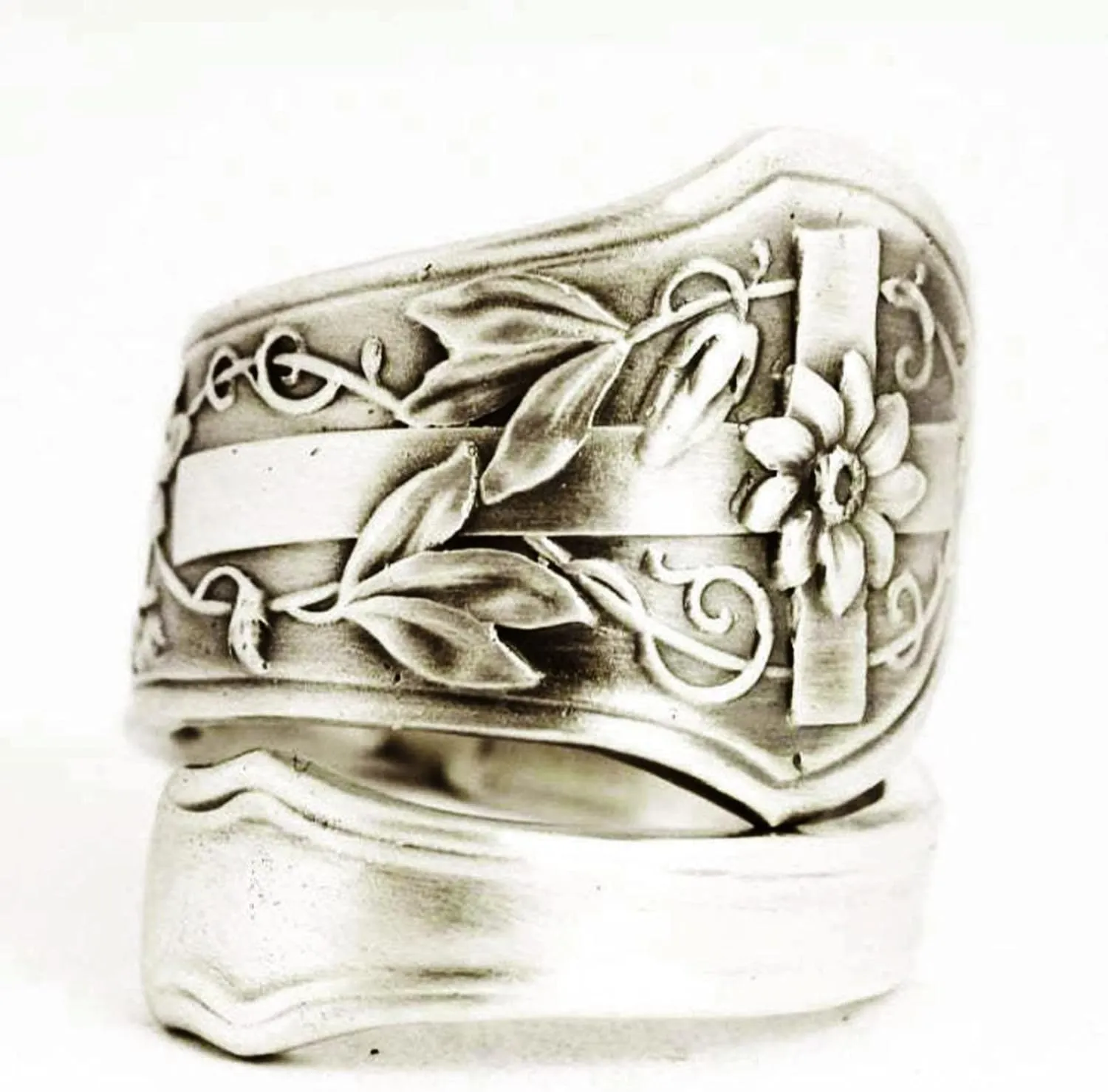 Febecool Floral Vintage Vintage Boho Promise Ring Jewelry Birthday Gifts for Women