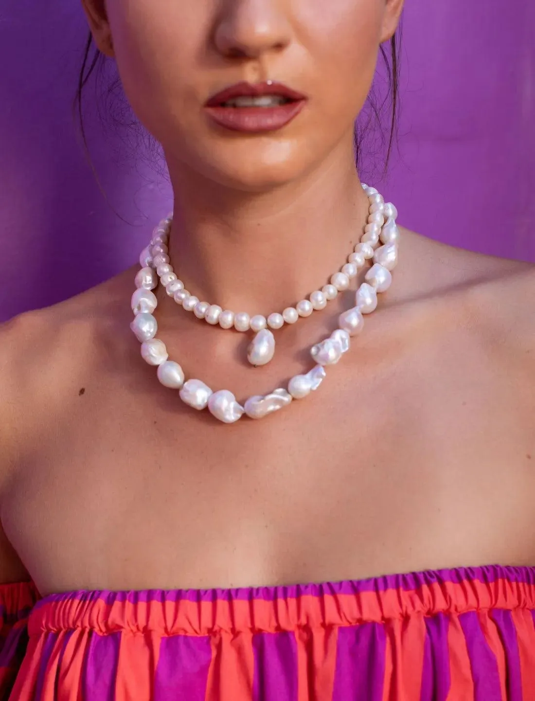 FRESH WATER PEARL NECKLACES