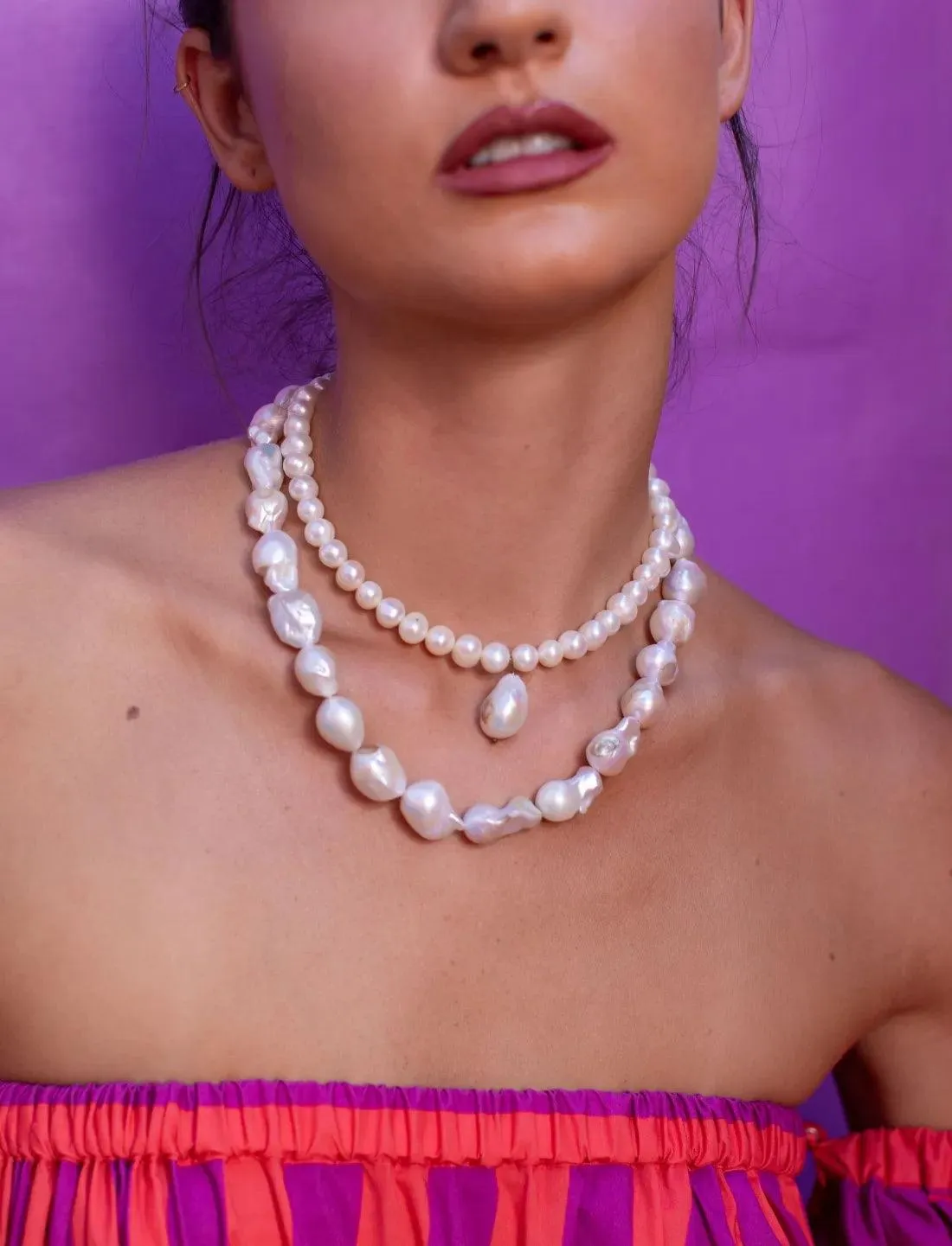 FRESH WATER PEARL NECKLACES