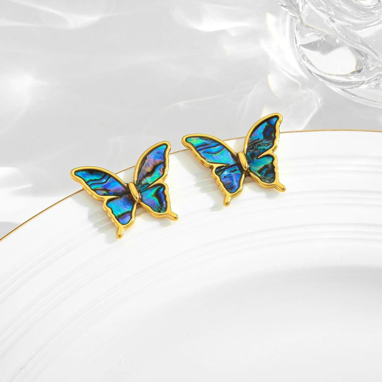 Gold Silver Bow Earrings for Women Cute Bowknot Stud Earrings Trendy Ribbon Bow Earrings Fashion Jewelry