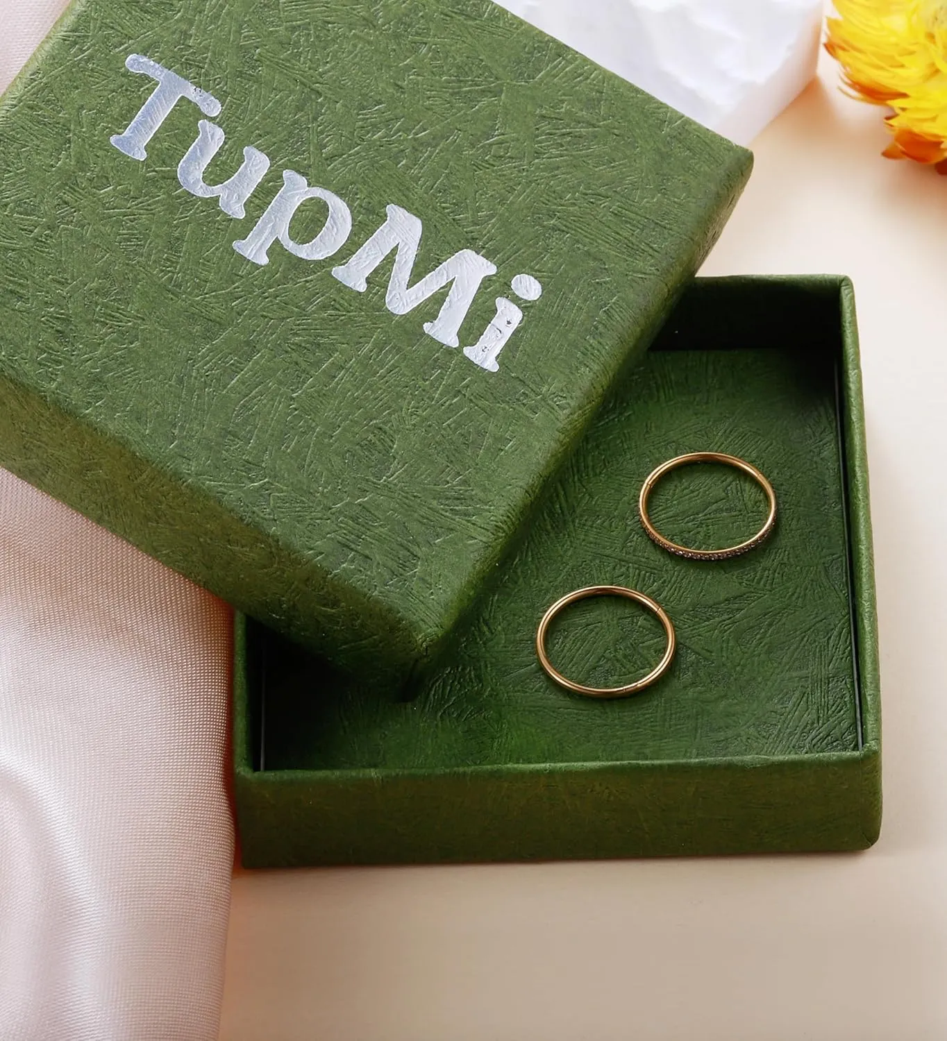 Handmade Hinged Nose Rings for Women & Men  16G/18G/20G 316L Surgical Steel Nose Hoops with CZ for Septum (20G,10mm,Golden)