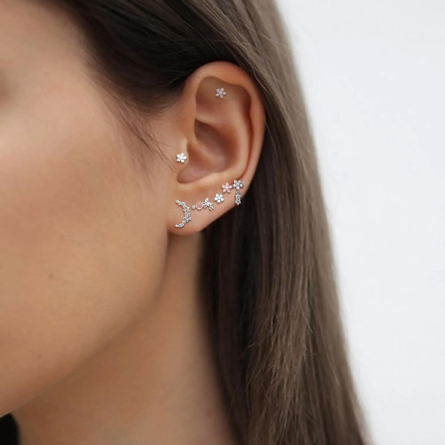 Huggie Earrings for Women Gold Hoop Earrings Set Dainty Earring Stacks Sets for Multiple Piercing Hypoallergenic Trendy Jewelry Small Hoop Cartilage Earrings Set Trendy Stuff