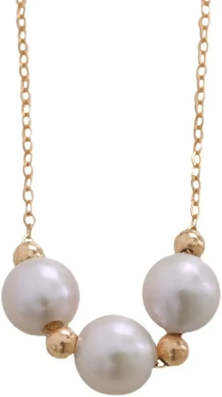 Imitation Pearl Pendant Necklace For Womans Fashion Jewelry Clavicle Chain