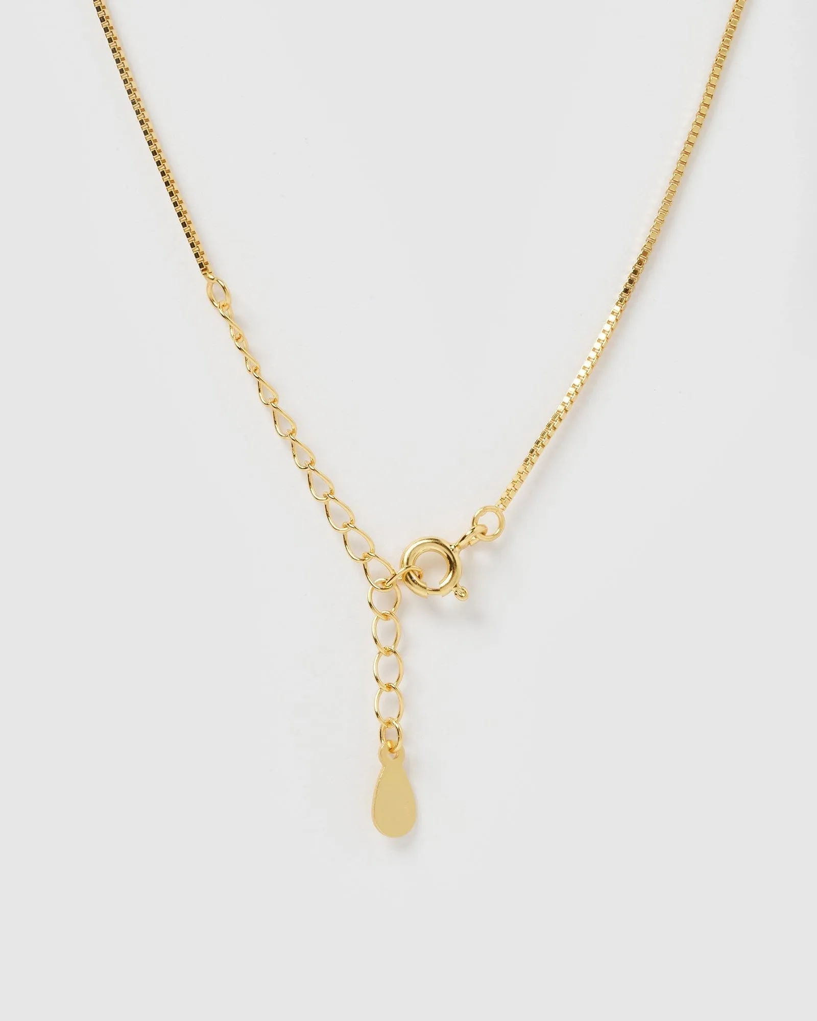 Izoa Cairo Necklace Gold Black