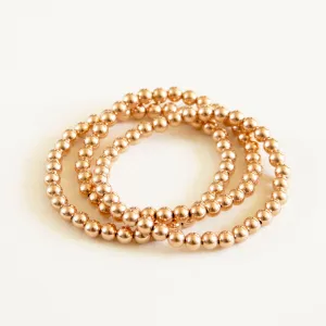 Karen Lazar Large Beaded Bracelets (3-pack)