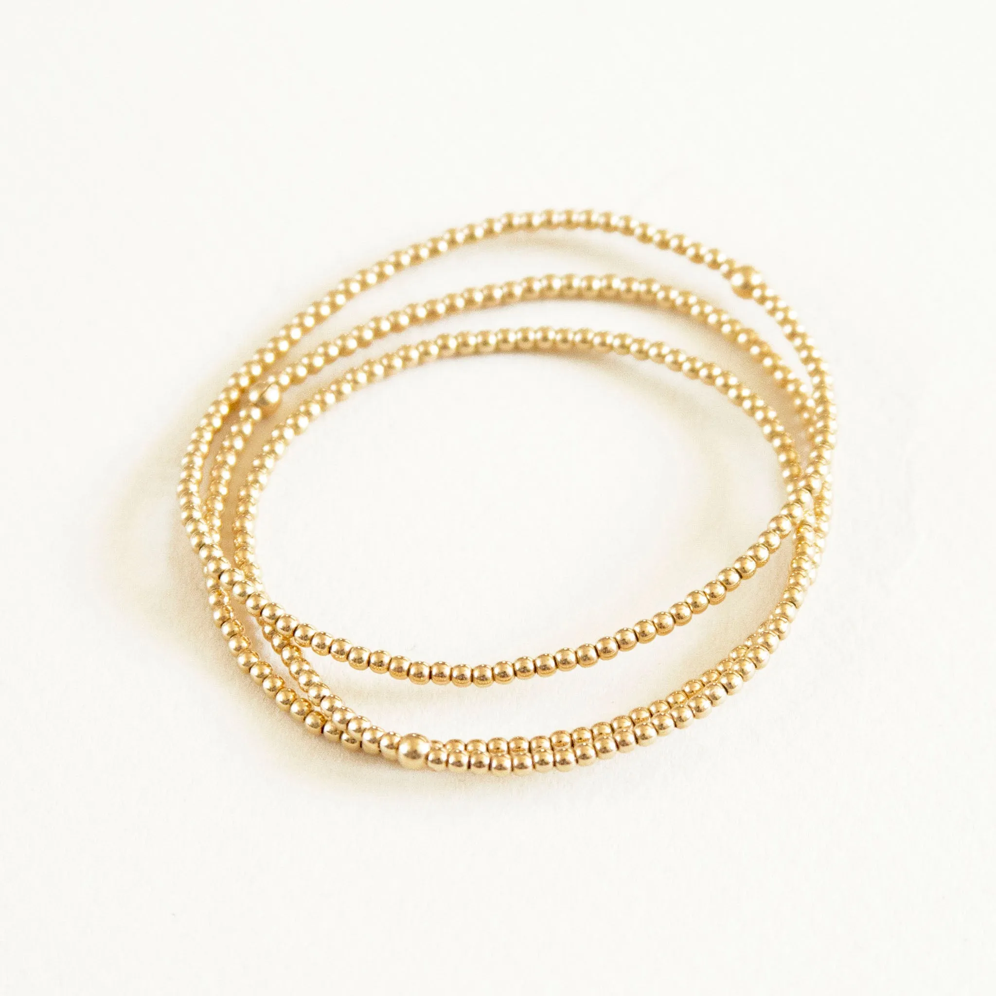 Karen Lazar Small Beaded Bracelets (3-pack)