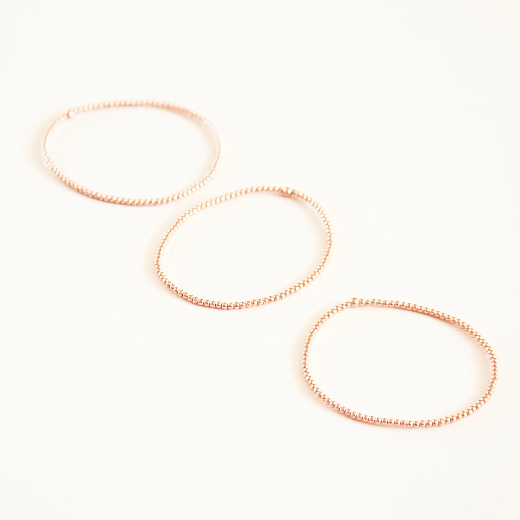 Karen Lazar Small Beaded Bracelets (3-pack)